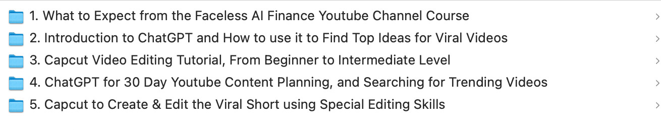 Full Course & Create a Finance Youtube Channel with AI & ChatGPT