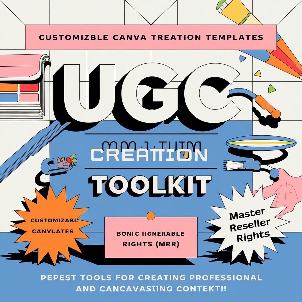 Professional UGC Content Creation Toolkit – Customizable Templates and Resale