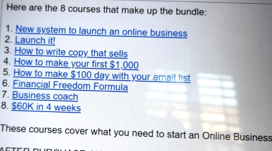 ONLINE COURSES, FAST DELIVERY, EIGHT-MARKETING-COURSE BUNDLE