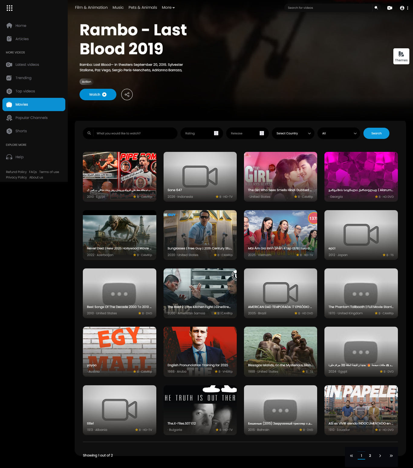 FreeTube – Ultimate PHP Video CMS Website | Video Sharing Platform | Streaming