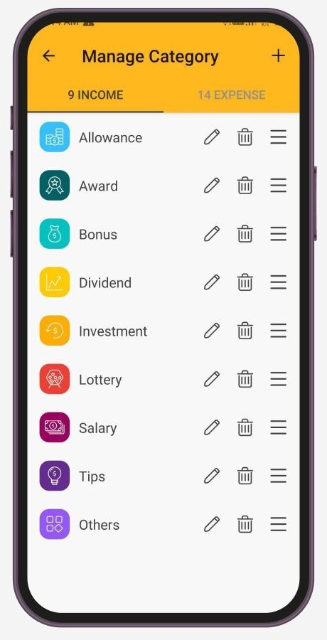 Finance – Money Management System Android App | Budget & Expense Tracker