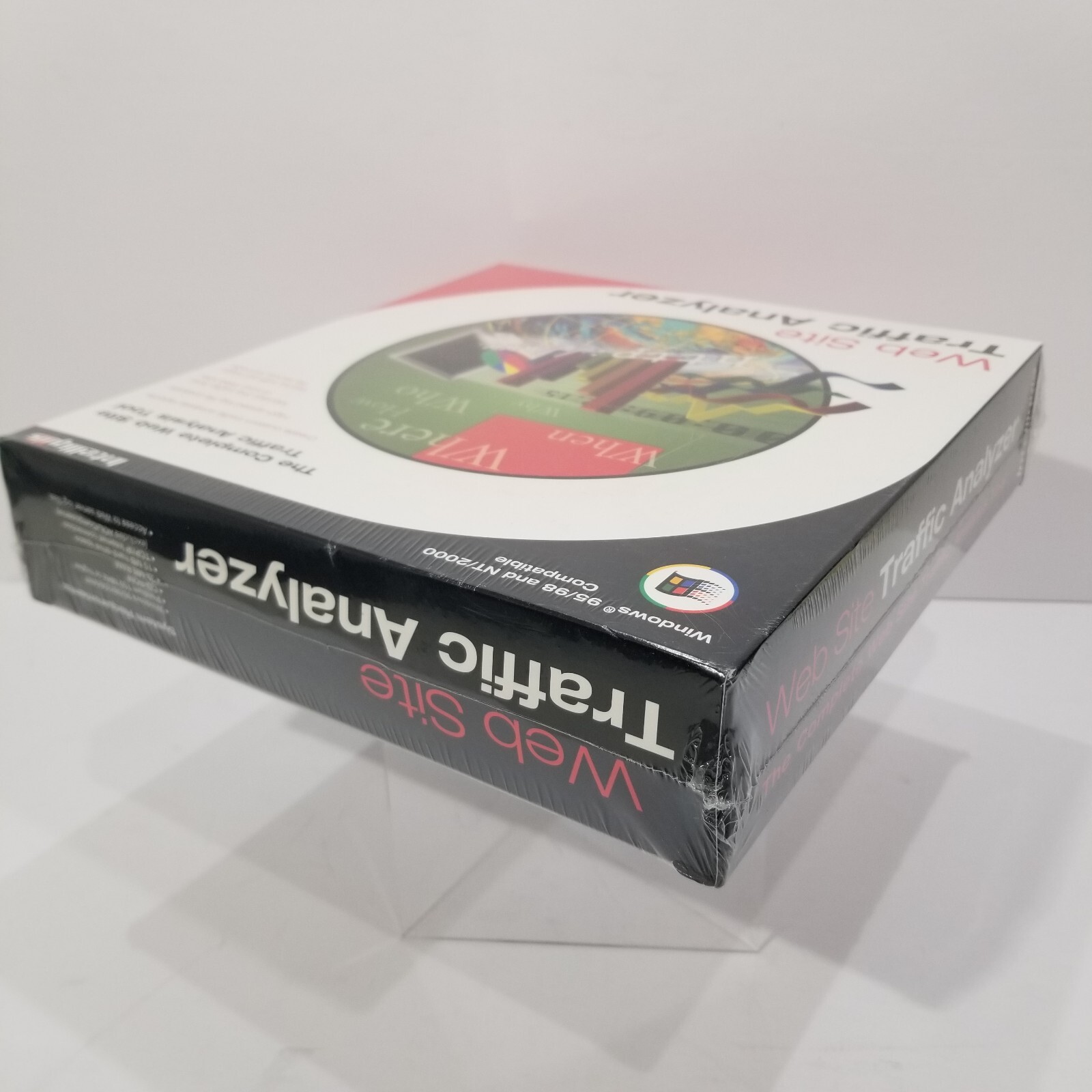 Intelliquis Website Traffic Analyzer Rare Vintage Advertising Tool Windows 95/98