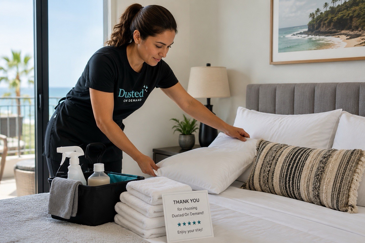 DUSTED Startup Project | Cleaning Marketplace | Website | Domains | UI/UX Assets