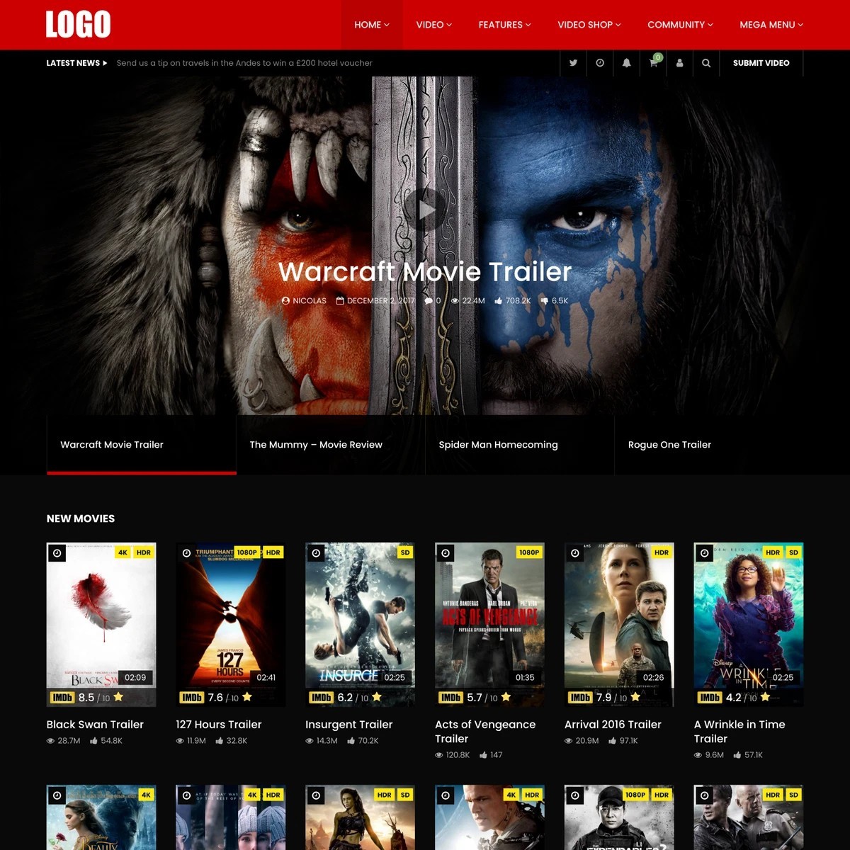 Autopilot Movies & Series Website, Free domain & hosting
