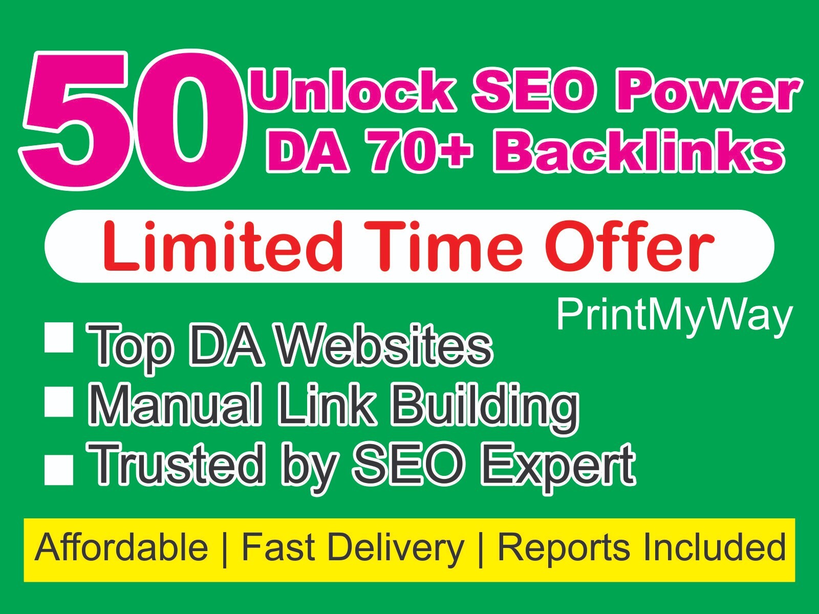 🚀 50 DA 70+ Backlink | High Authority SEO Links | Safe & Powerful Link Building