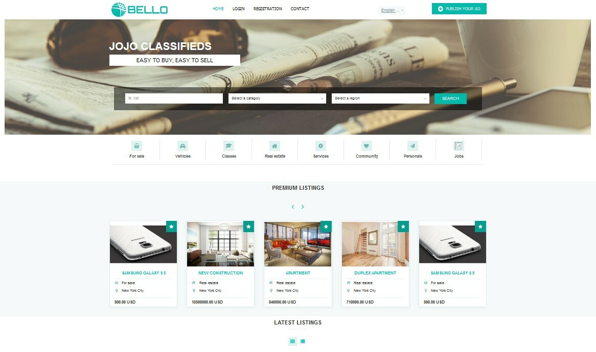 Classified Ads Website, Free Install + Hosting