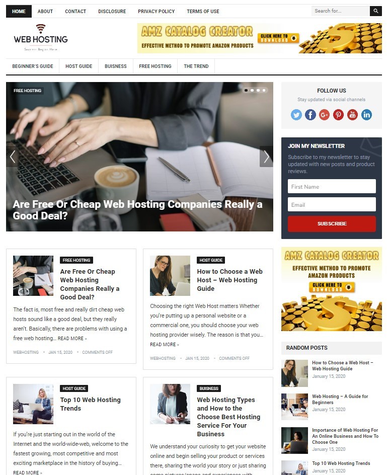 DFY WEB HOSTING WORDPRESS THEME+FREE SETUP PRE-DESIGNED BANNERS AND ADS