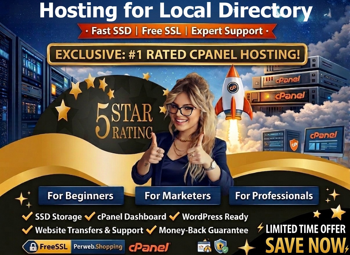 Hosting for Local Directory – 🗺️ SSD + Free SSL + 24/7 Support | $14.99/Year!