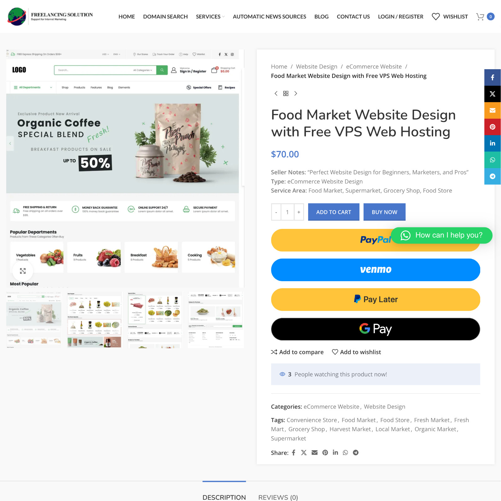 Ready-Made Website Design & Hosting Business for Sale – No Technical Skills