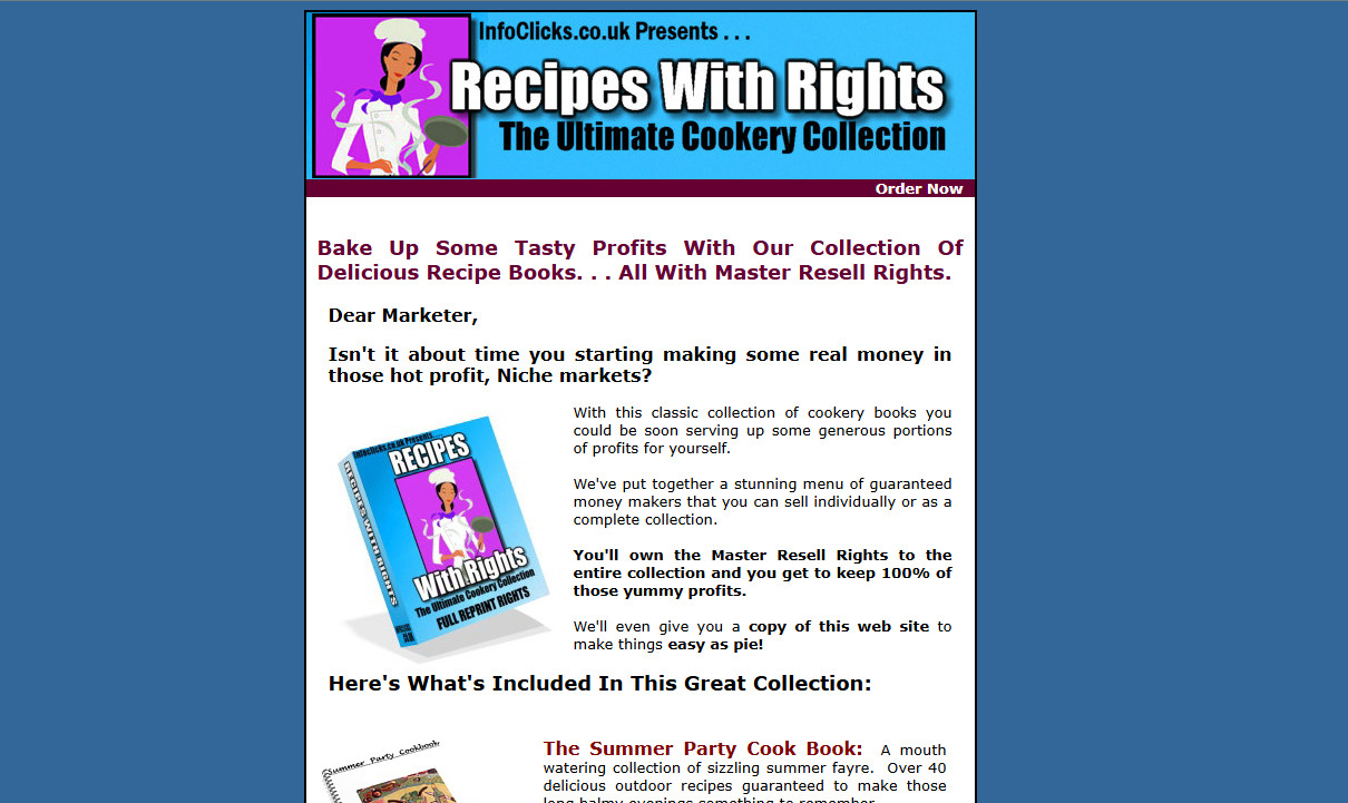 Nutrition Recipes eBooks , Guides, Website Pages & Courses Bundle w/MRR License