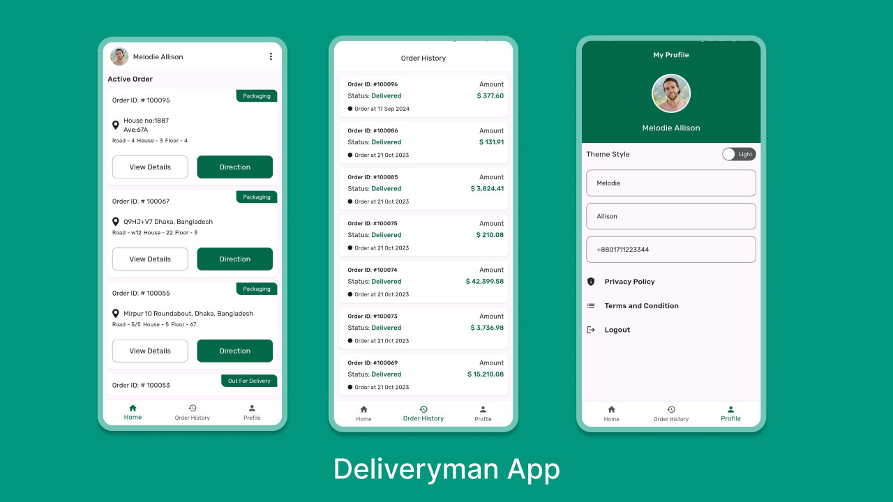 FreshDrop Flutter Multi-Branch Grocery, Pharmacy, eCommerce Delivery App + Web