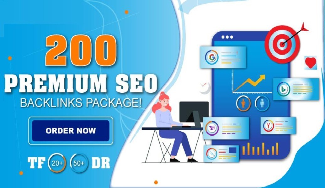 200 PREMIUM Backlinks to Boost your Rankings + SEO Score
