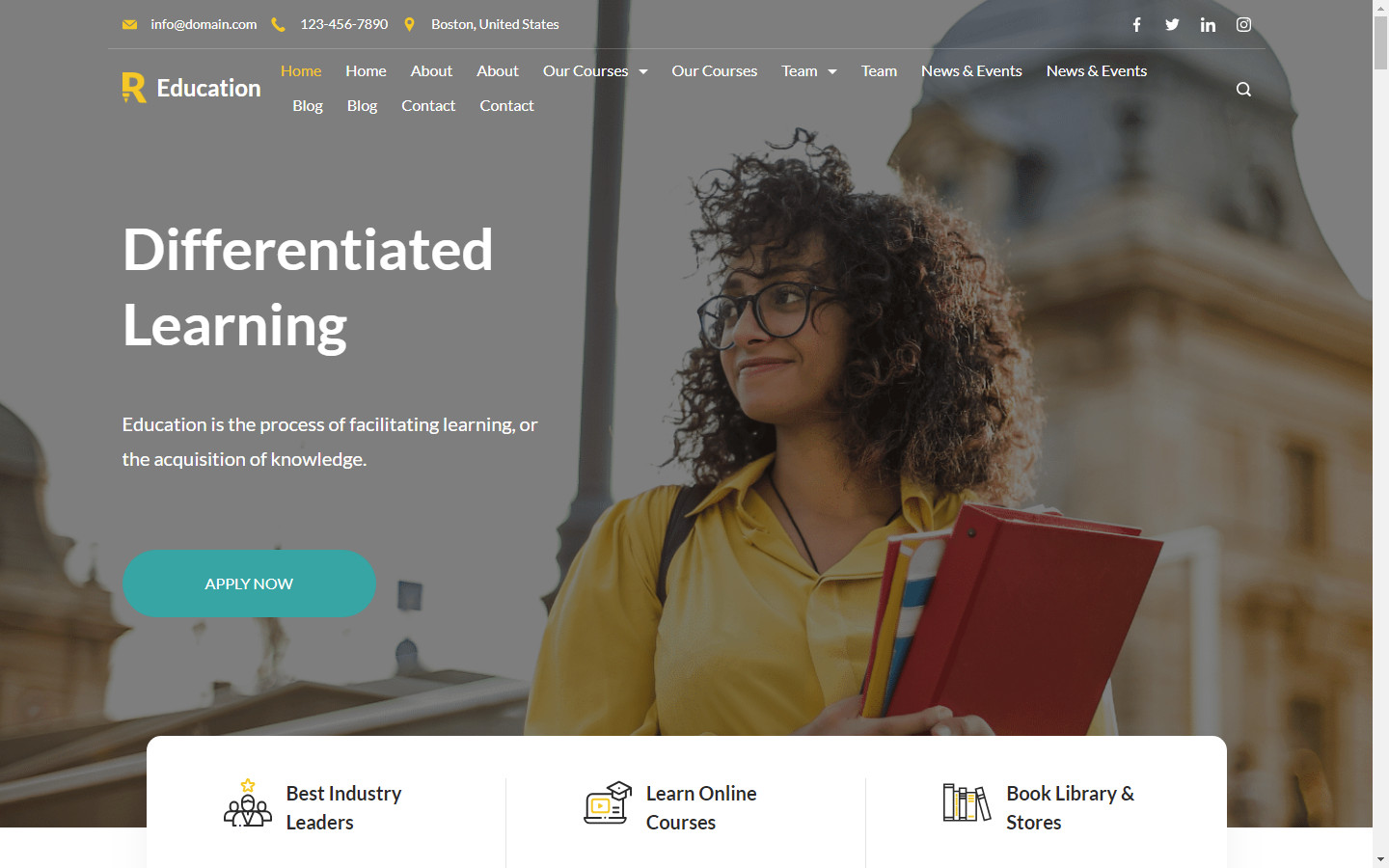 DFY Education WordPress Theme+free Install