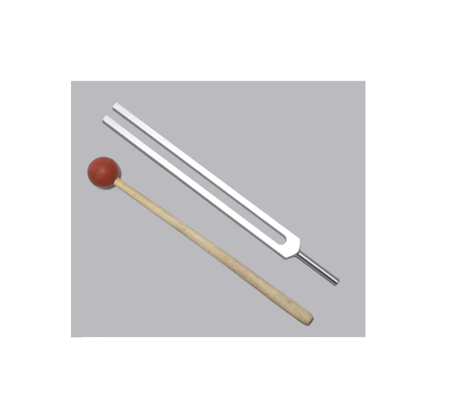 174 Hz Tuning Fork Part of Solfeggio, Mallet & Pouch for Sound Healing