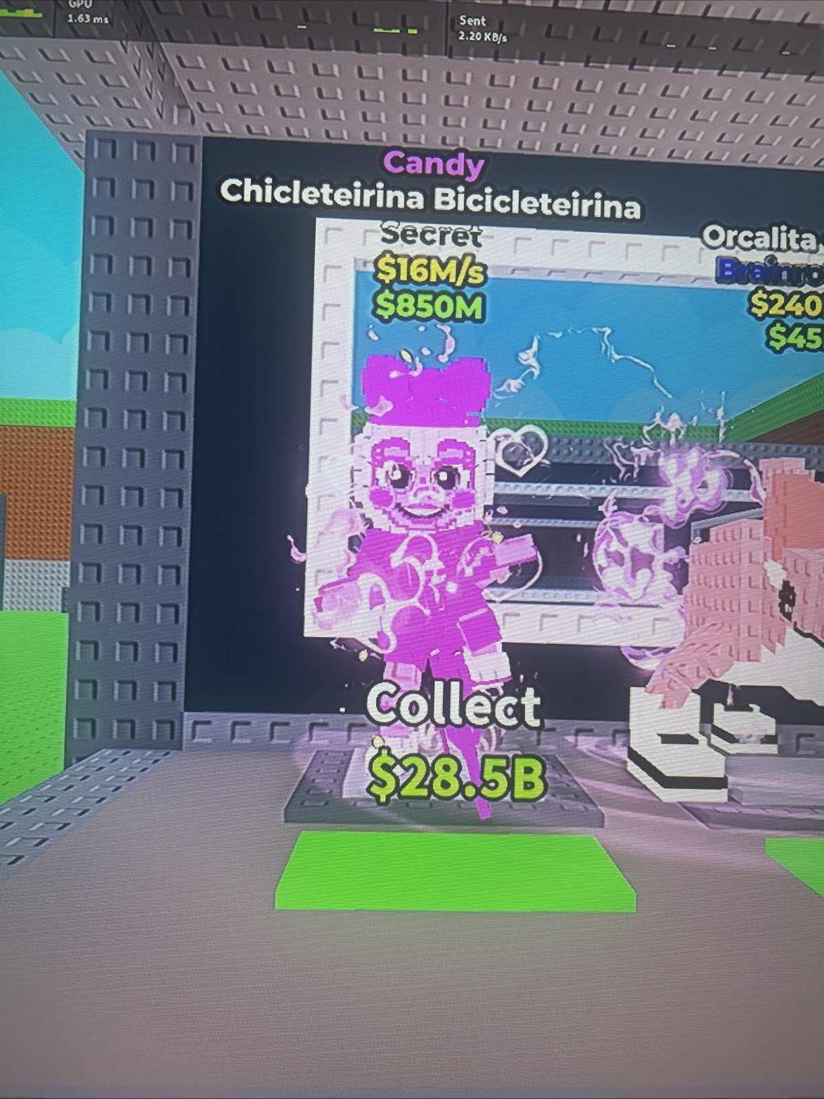Chicleteirina Bicicleteirina Candy/secret/16M