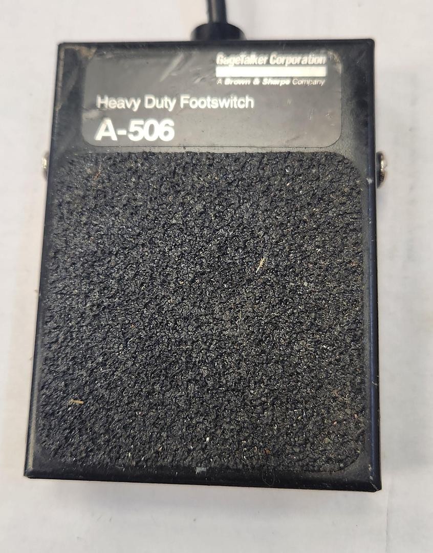 GageTalker A-506 GagePort Foot Switch, Heavy Duty- GHA-63