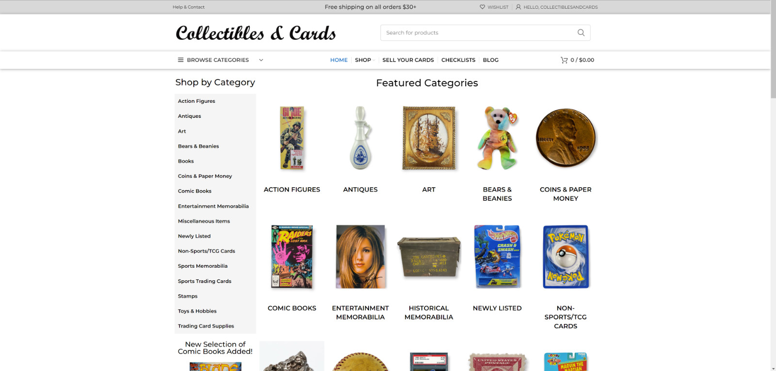 Collectibles & Trading Cards Business HUGE Inventory Website eBay Store Supplies