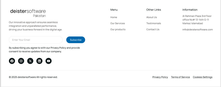 About Us Website Template Enterprise Software Design Corporate Business Land
