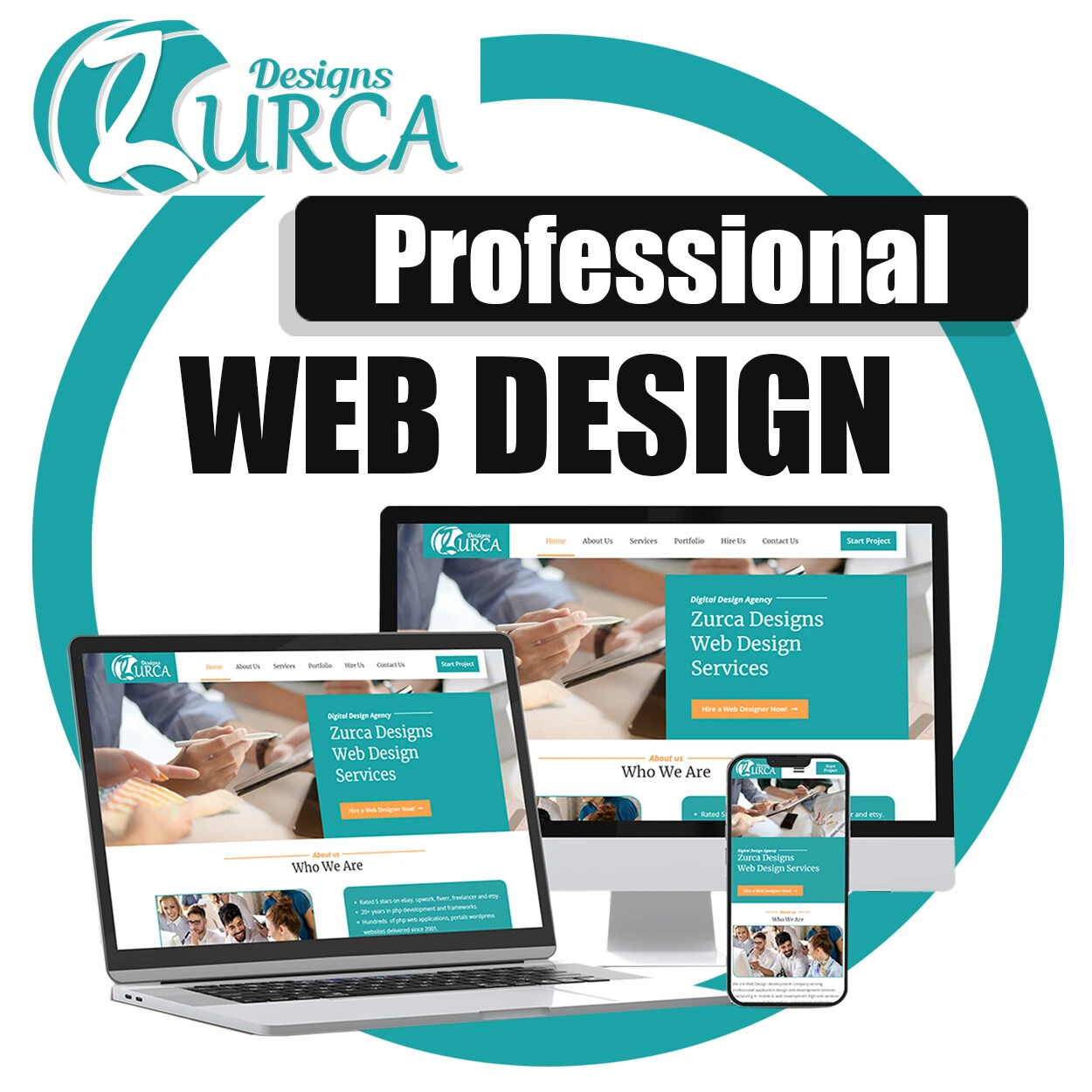 WORDPRESS WEBSITE DESIGN PROFESSIONAL & MOBILE FRIENDLY