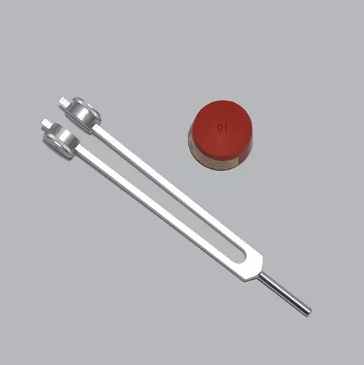 50 Hz Nerve Tuning fork Weighted to heal+ Activator for pain relief & therapy