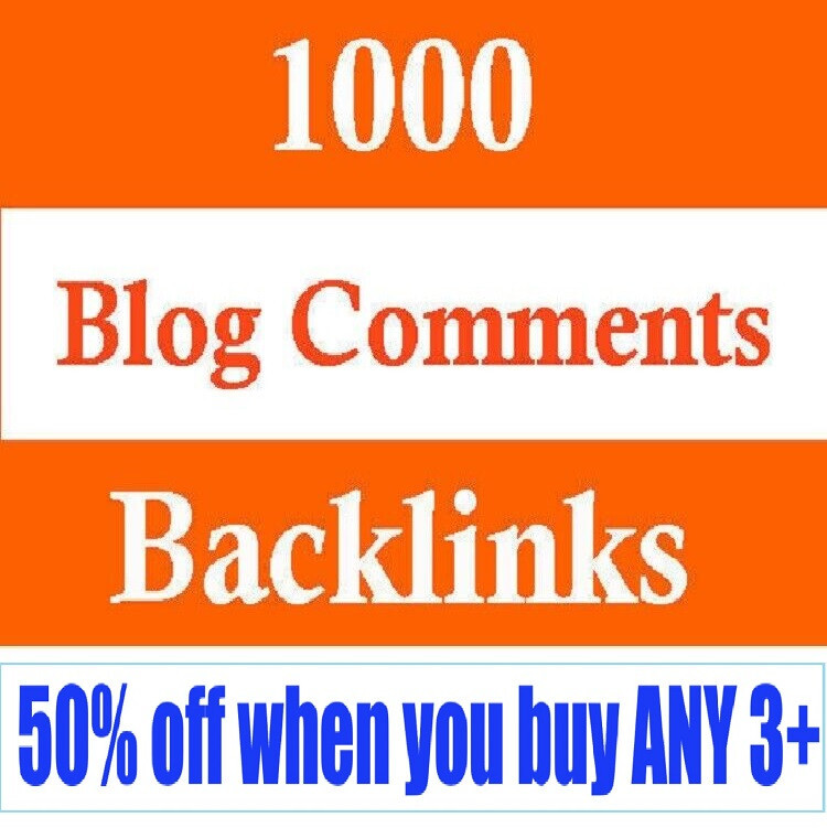 1000 Blog Comment SEO Backlinks