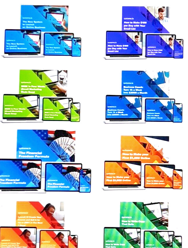 ONLINE COURSES, FAST DELIVERY, EIGHT-MARKETING-COURSE BUNDLE