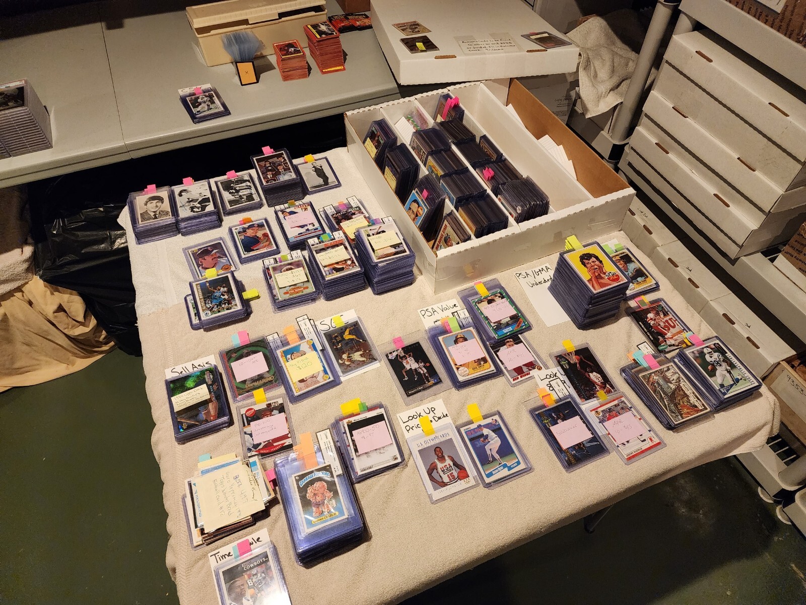 Collectibles & Trading Cards Business HUGE Inventory Website eBay Store Supplies