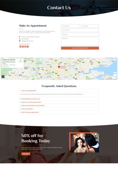Professional MakeUp Theme – WordPress Elementor Template Kit