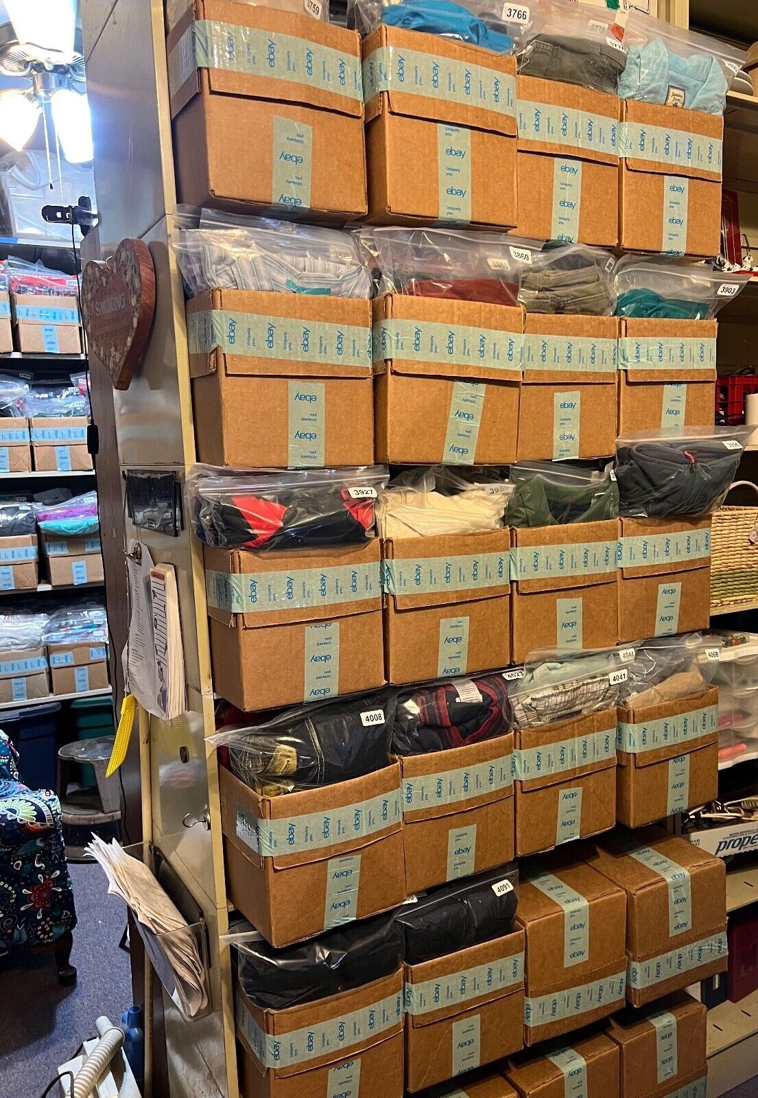 eBay Store Online Clothing Business Inventory System Photo Listings Turnkey $48k