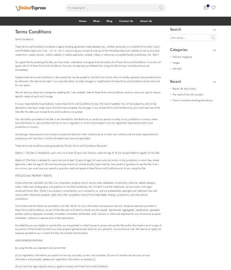 Dropshipping Website Business Affiliate, Free Hosting + Products, Fashion Pajama