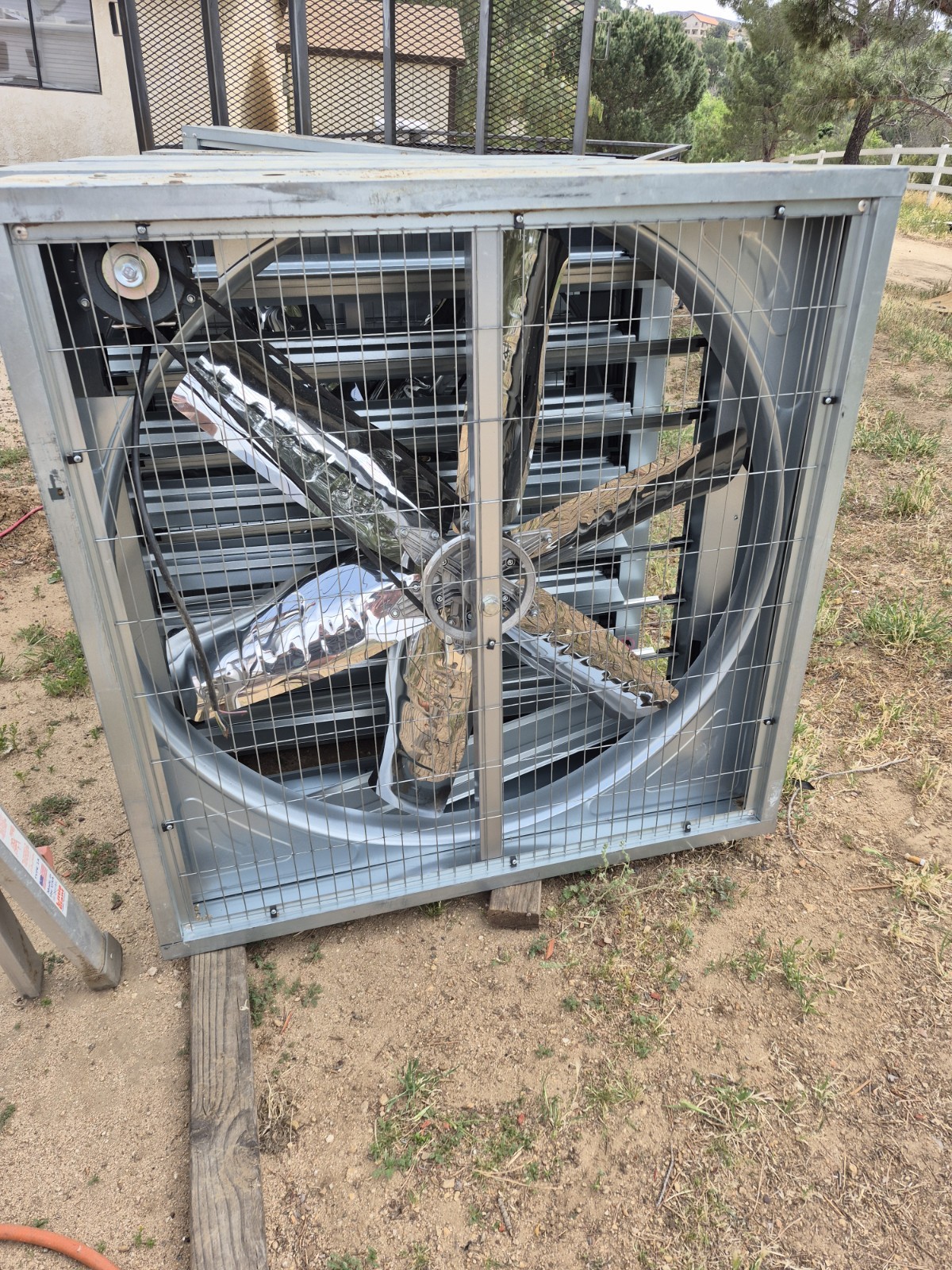 Greenhouse Cooling Fans 47 ×47 ×5 115 120 Volt 60 Hz Luvered