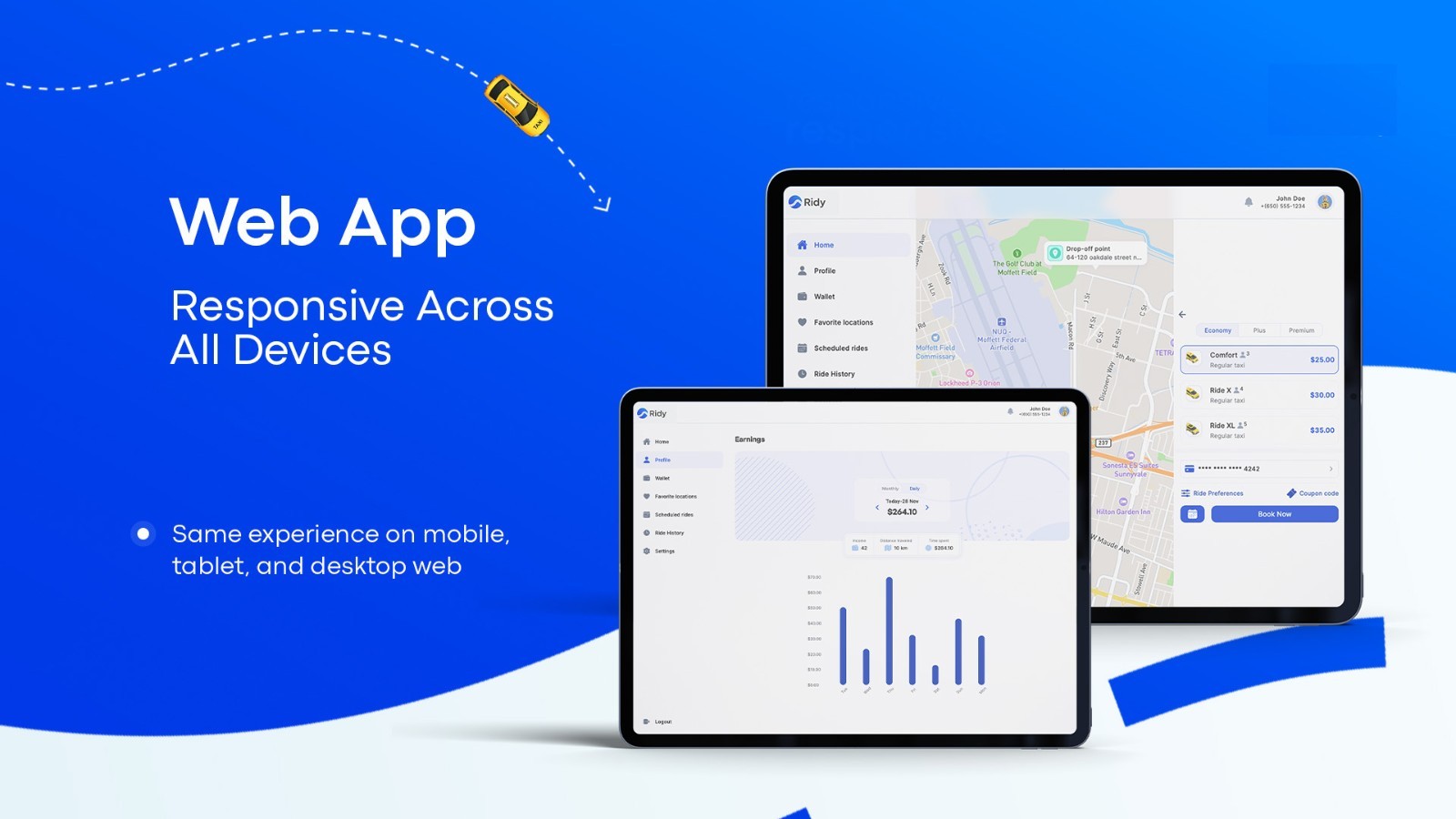 Cabora Taxi App – Complete Flutter Ride Hailing Solution with Admin Panel