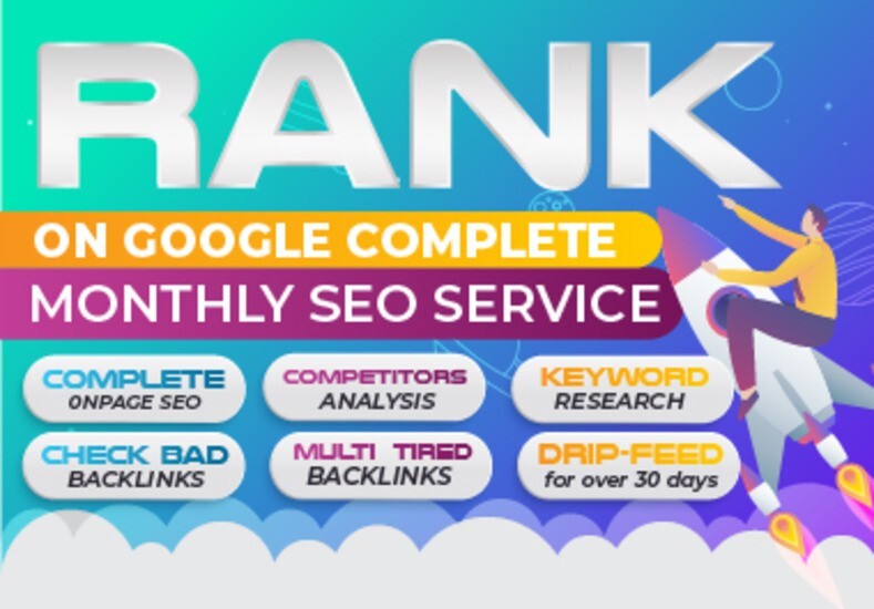 Rank on Page 1 of Google with our COMPLETE SEO Service