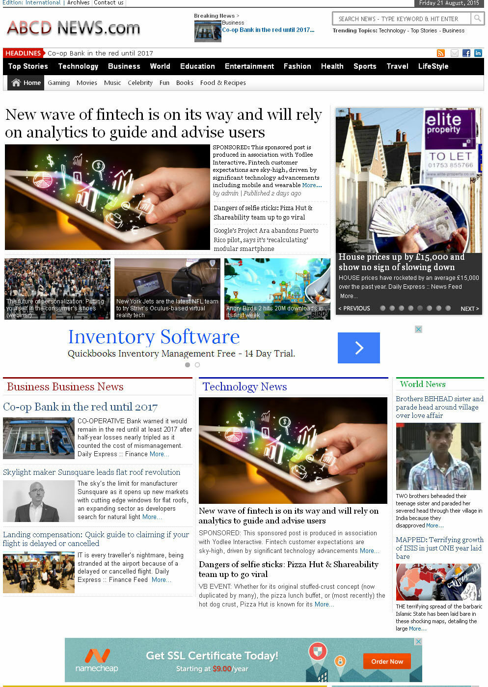 Fully Automated WordPress News Website + domain + 1 year hosting