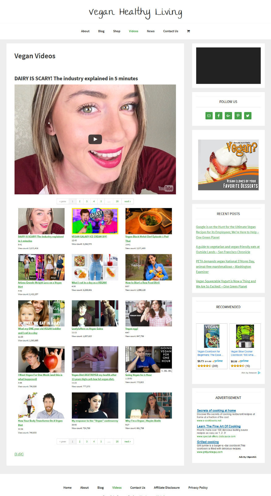 * VEGAN HEALTH * store blog affiliate website business for sale AUTO CONTENT