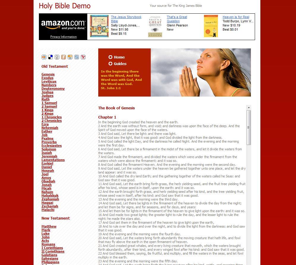 CHRISTIAN BOOKS & BIBLE STORE – Make Money with Your own eCommerce Website!