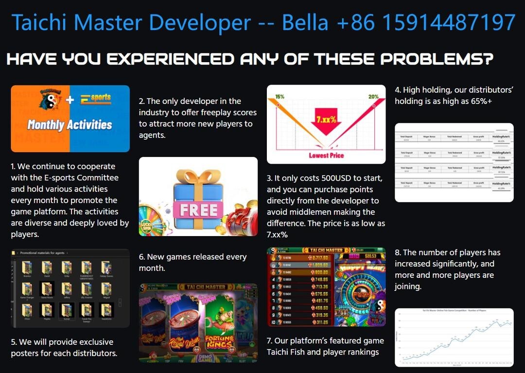 TaiChiMaster Casino Software-Launch Your Own US Legal Gambling Platform.