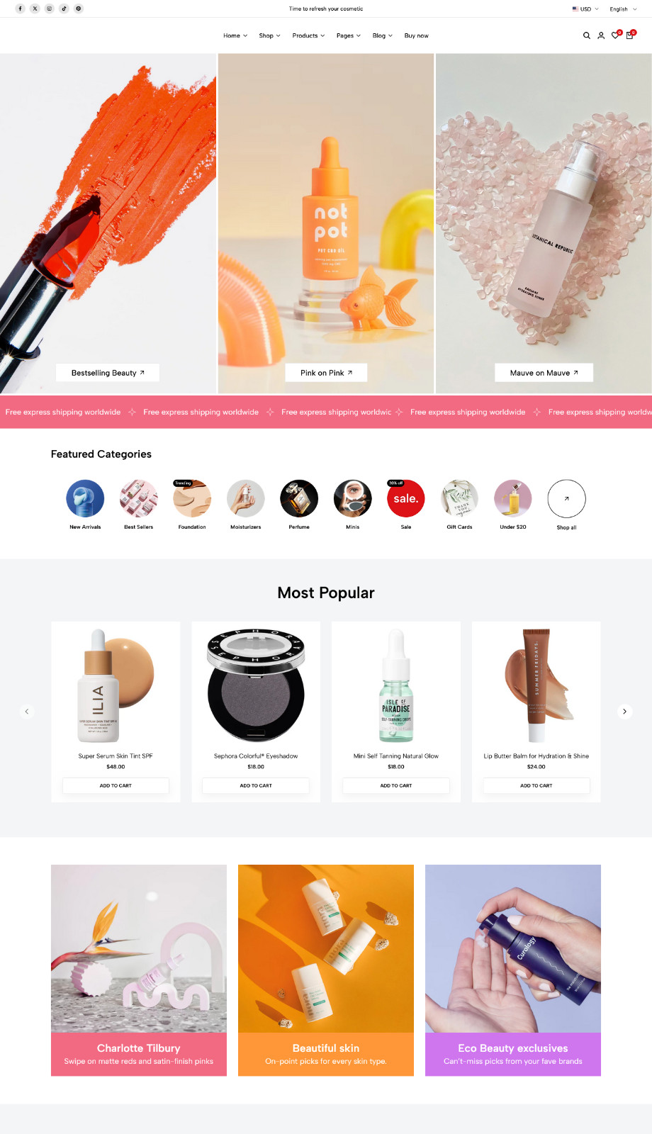 eShopyCom – Shopify Theme | Multipurpose eCommerce Template | Fast & Optimized