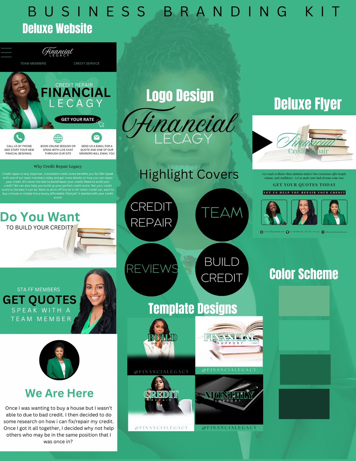 Full Business Branding Package Kit