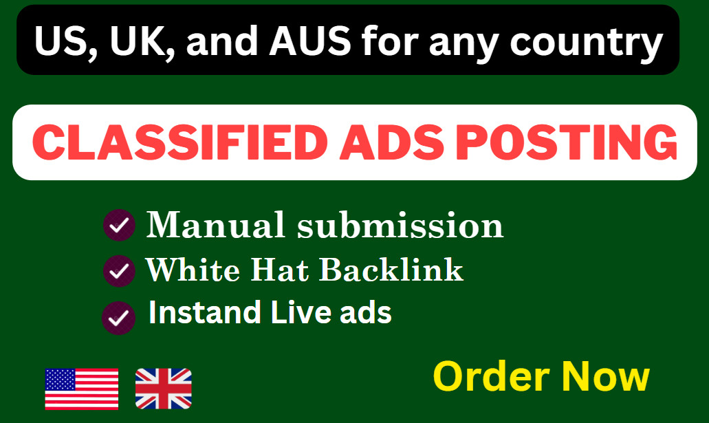 Post Your Ads on 170 USA & UK Top Classified Ad Posting Sites