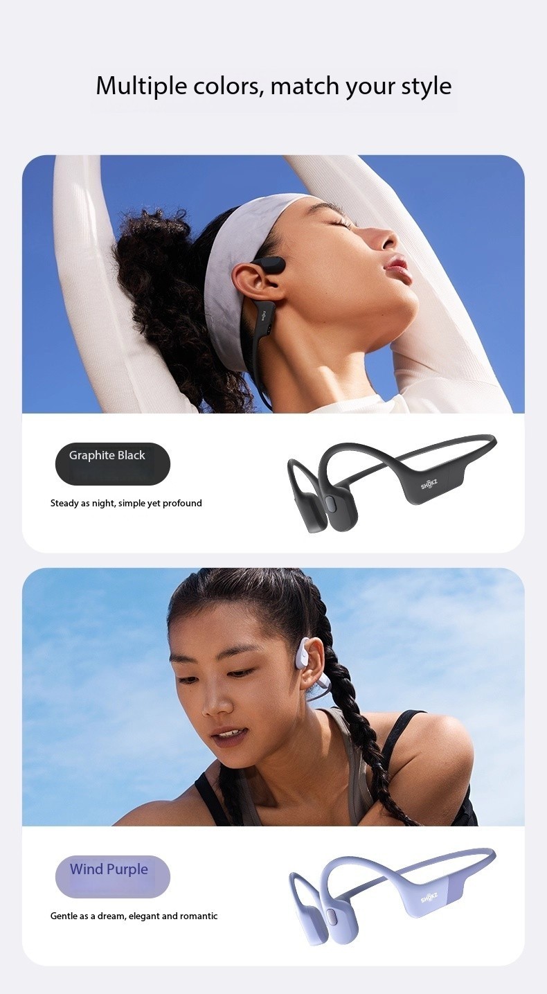 Shokz OpenRun Air S803 Bone Conduction Wireless Bluetooth Sports Earphones
