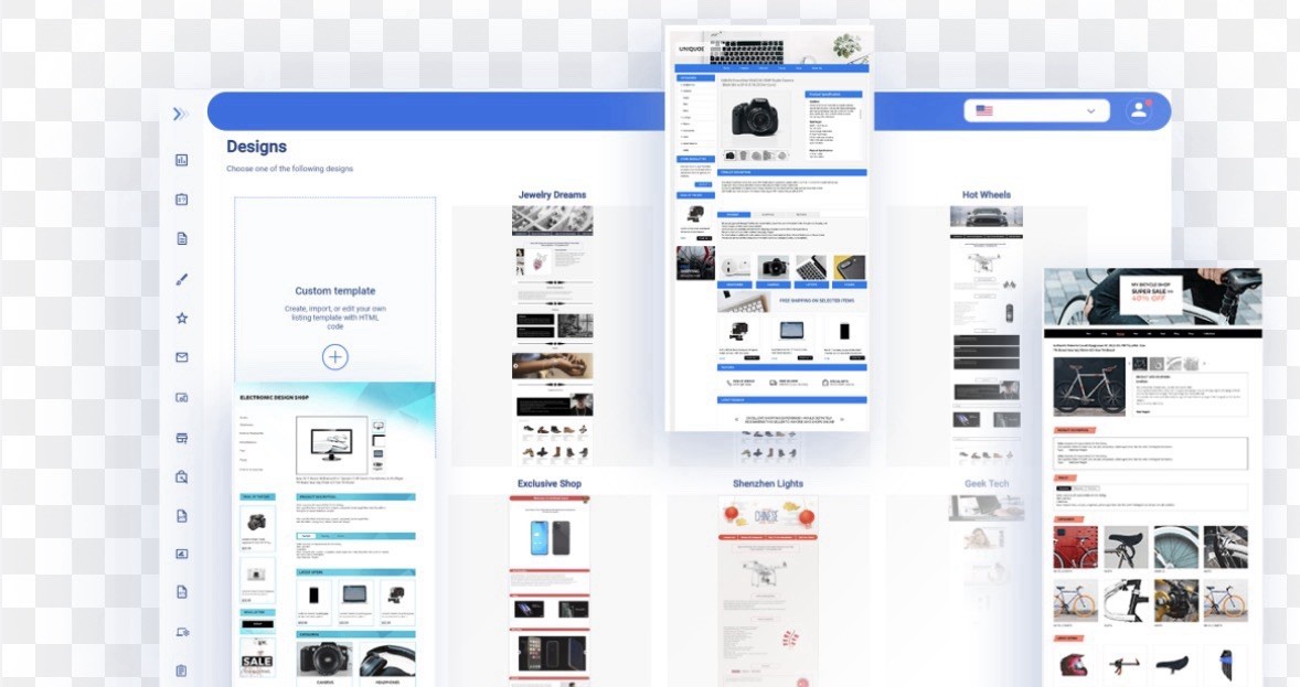 Website Templates & Online Store Designs for Internet Business