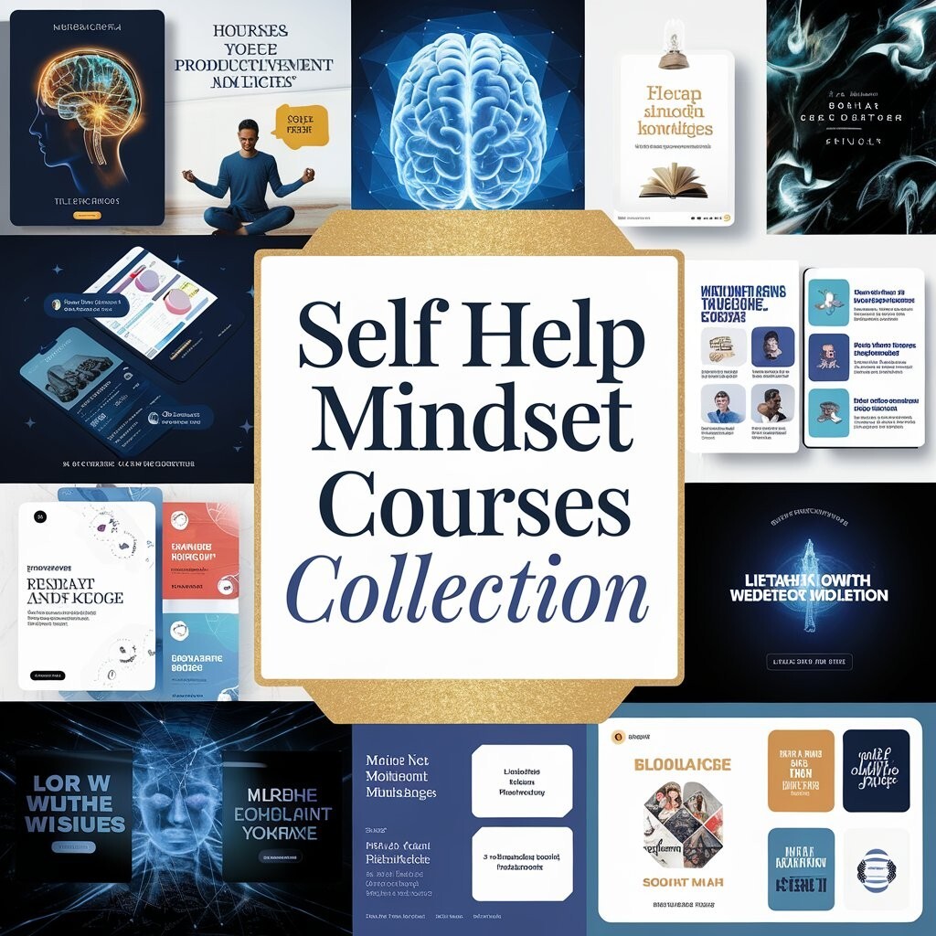 “🔥 Ultimate Self Help Bundle: 80+ Courses for Mindset, Productivity & Success!