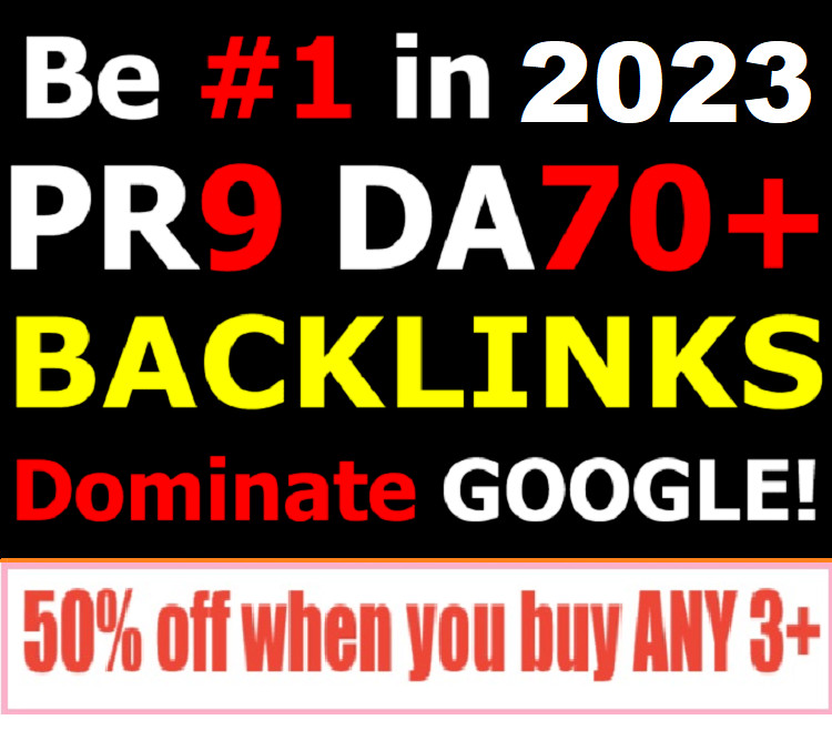 High DA (90 Plus) Dofollow backlinks, 100% white hat SEO link building service