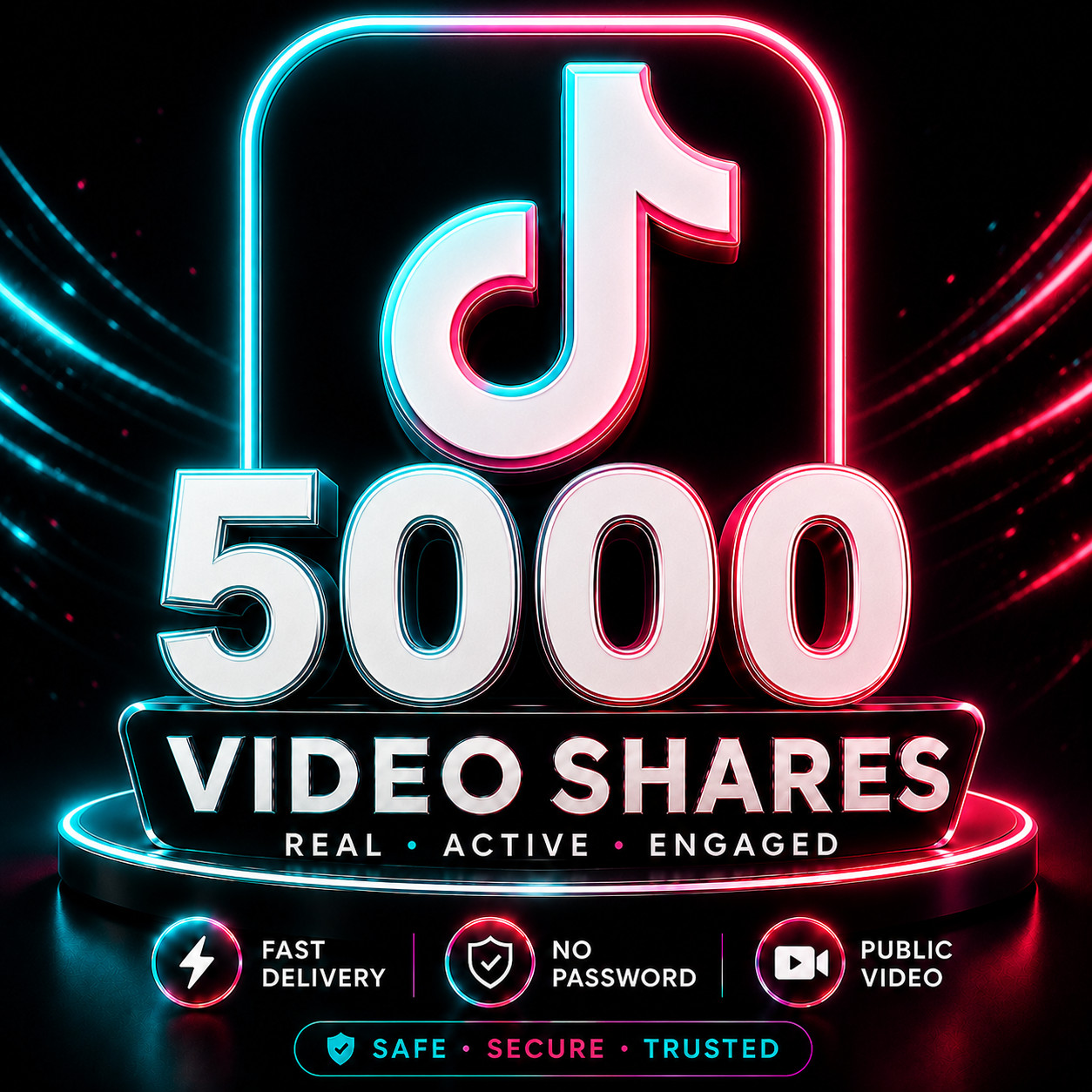 5000 Video Shares