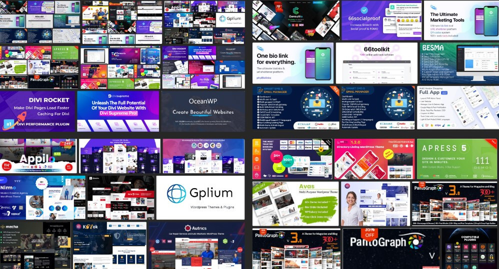 10+ ❤️️🧡 WordPress PLUGINS + TEMPLATE KITS + THEMES at Your Choice 💛💜💙