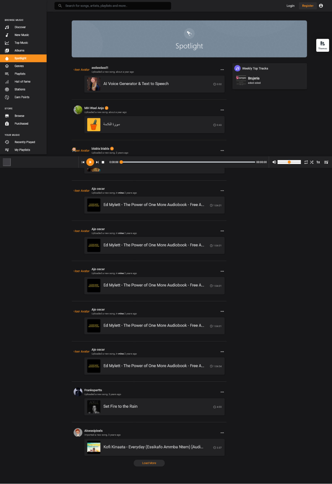 Soundra – Music Sharing & Streaming PHP Platform | SaaS Ready | Full Source Code