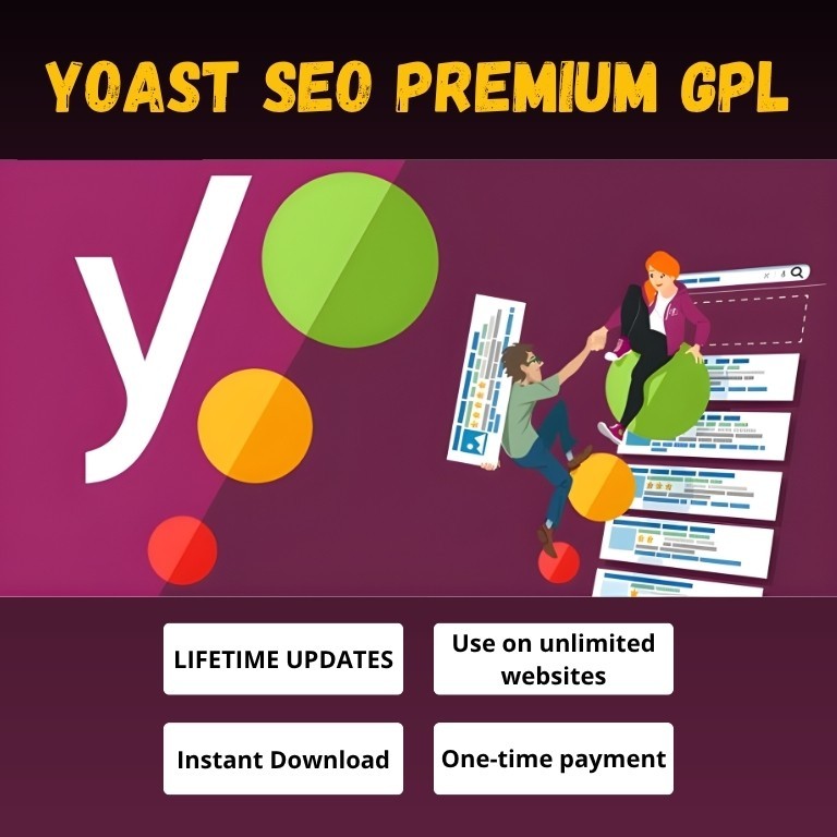 Yoast SEO Premium GPL | Ultimate WordPress SEO Plugin | Unlimited Websites Licen
