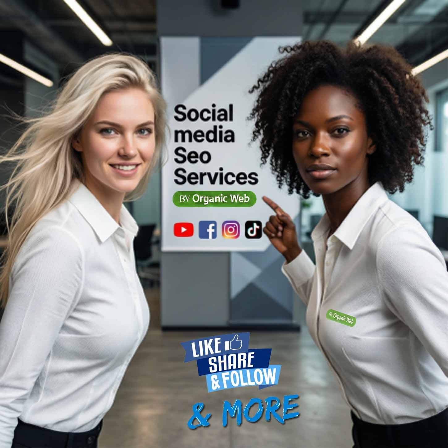 GENERAL SOCIAL MEDIA SEO & MARKETING CUSTOM SERVICES – Organic Web