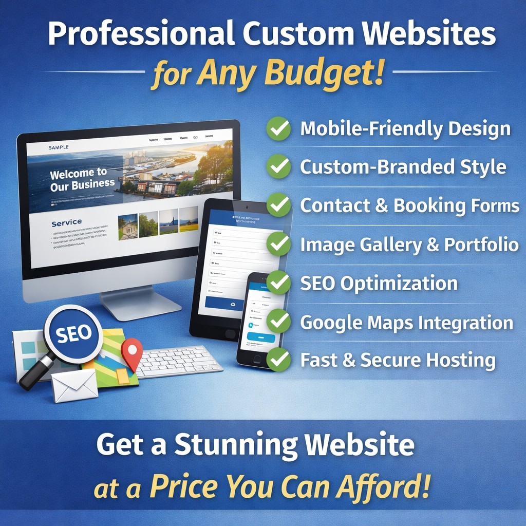 CUSTOM WEBSITES – ANY BUDGET | BEST OFFER ACCEPTED (READ DESCRIPTION!)